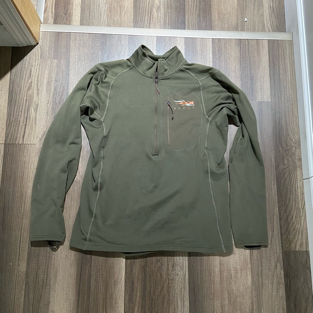 Sitka middleweight 1/4 zip